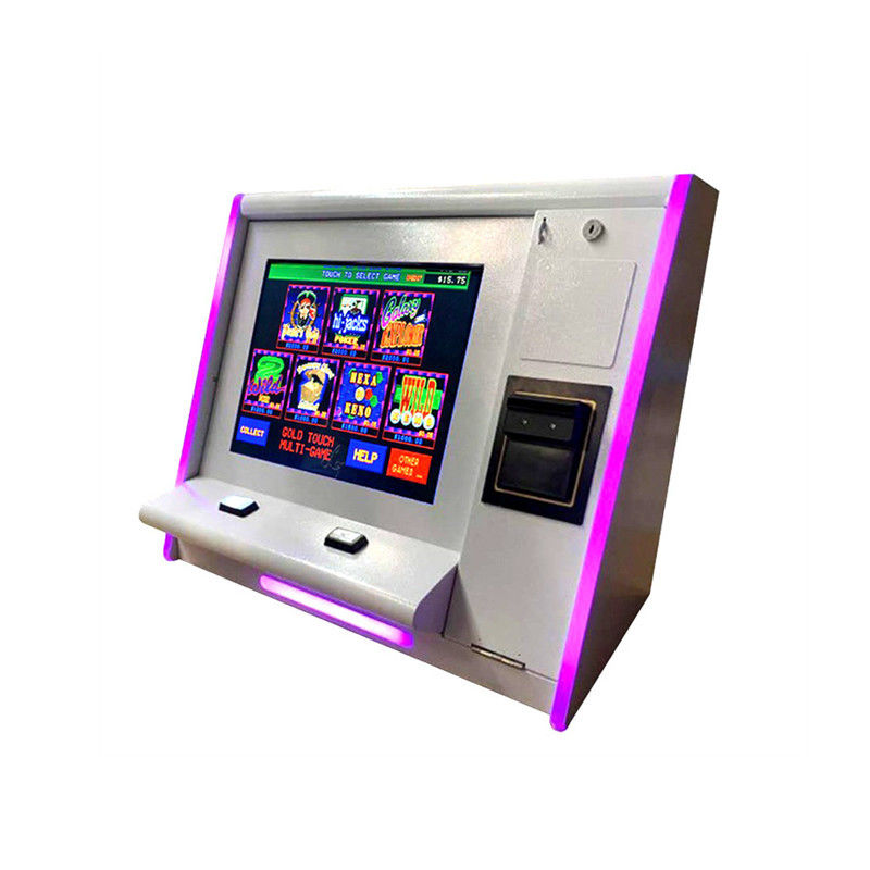 Potenciômetro multicolorido durável da máquina do pôquer do ouro, 2 em 1 Bingo Arcade Machine da habilidade