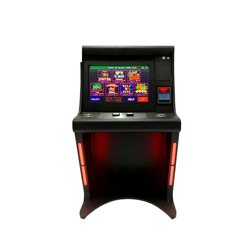Pog 510 pote de madeira de ouro armários de máquina de jogo com tela sensível ao toque LCD de 22 polegadas
