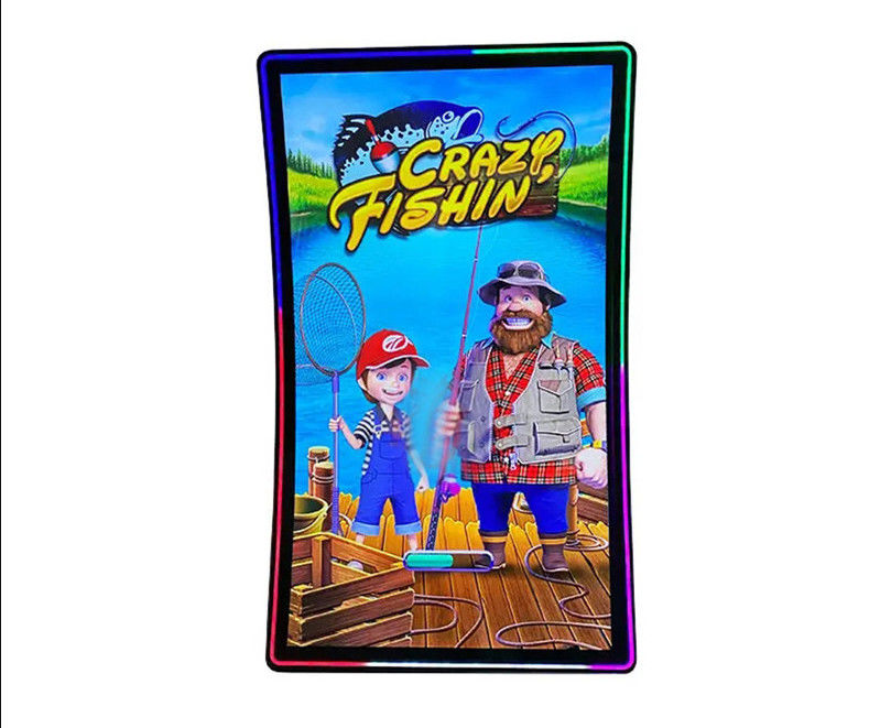 Cor do preto de AC100-240V Arcade Slot Machine Screen Waterproof